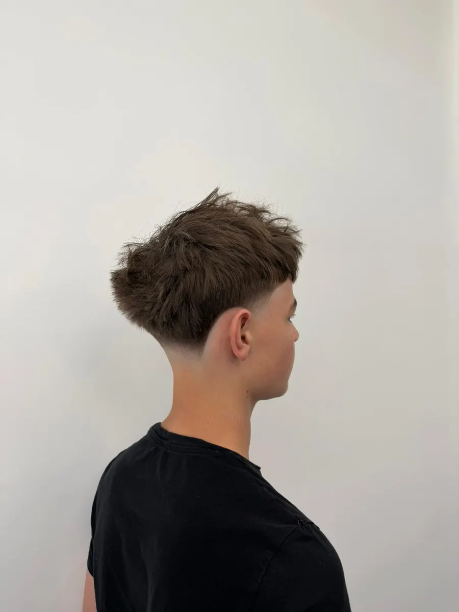 Resultaat herenkapsel bij VIP Hair Lounge barber Leuven